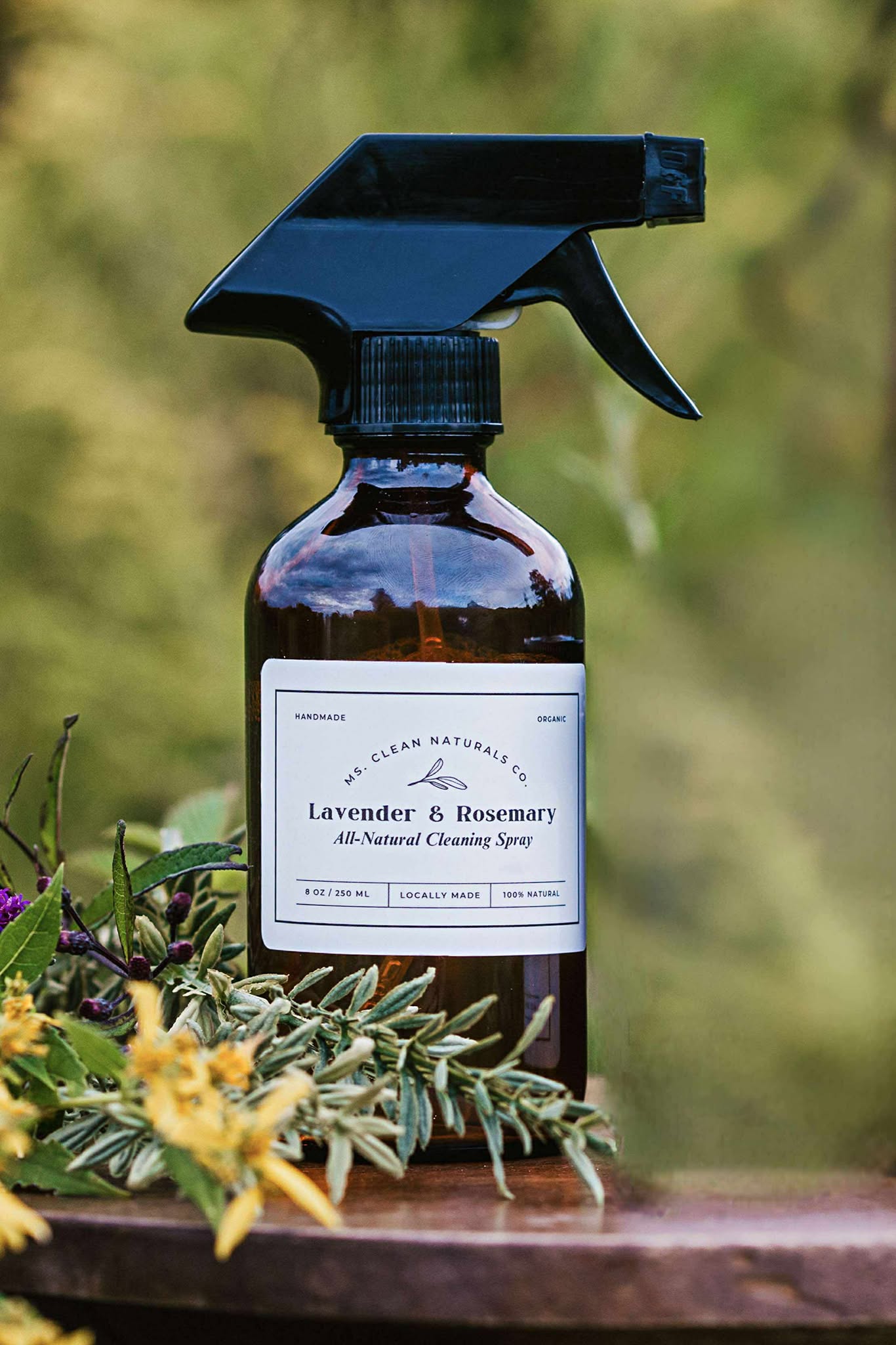 lavender spray for plants All- Natural Lavender & Rosemary Cleaning Spray – Ms. Clean