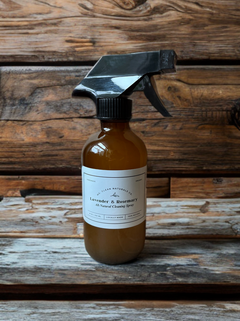 All- Natural Lavender & Rosemary Cleaning Spray